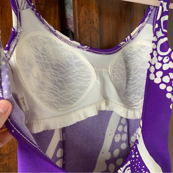 Vintage | Jantzen Retro One-piece Skirted Swimsuit XS - Picture 6 of 6